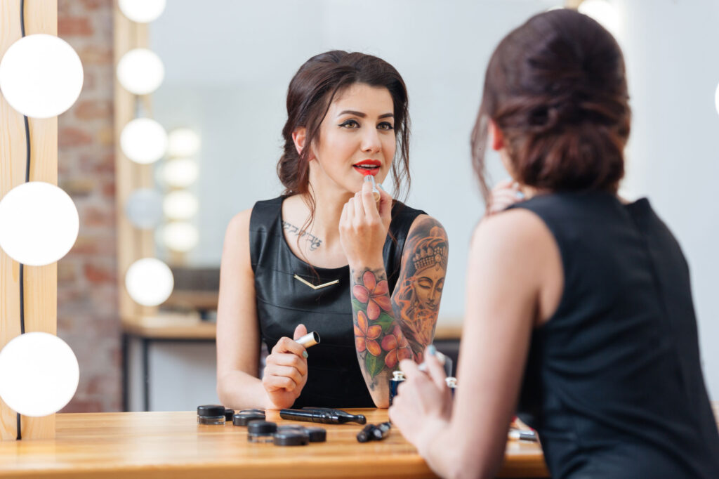 Match your makeup with your tattoo