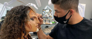Commercial makeup artist