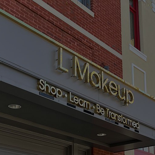 L Makeup Institute logo