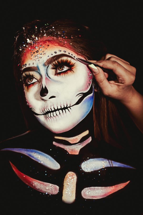 Sugar Skull Halloween Makeup